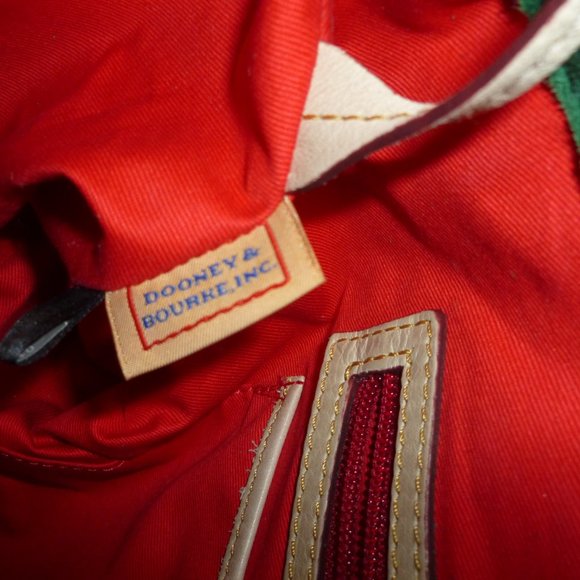 SOLD Dooney & Bourke Medium Florentine Satchel in Light Taupe - Picture 11 of 12